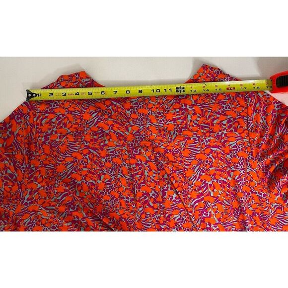 Tahari Plus Size 3X Dress Short Sleeve Stretch Knee Length Rayon Spandex - Picture 6 of 8